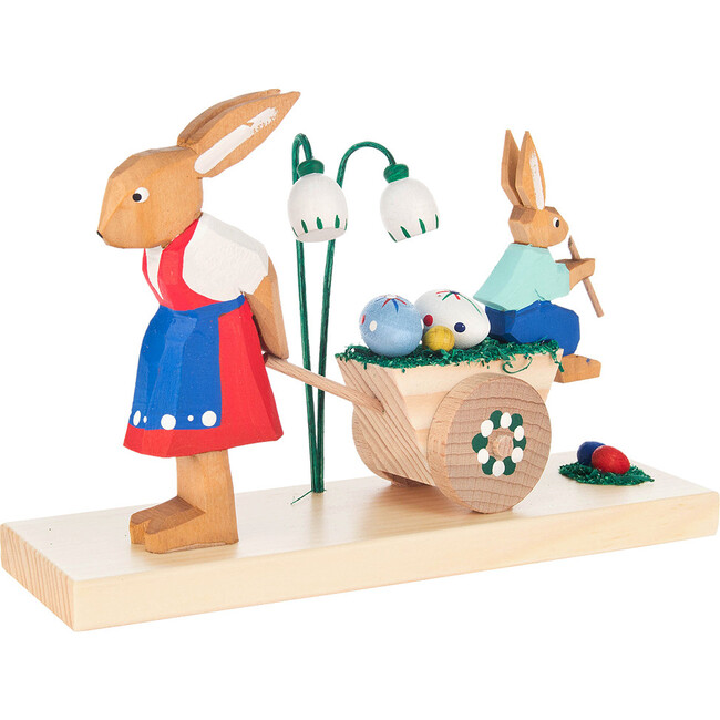 Easter Figures, Rabbit Mother and Son