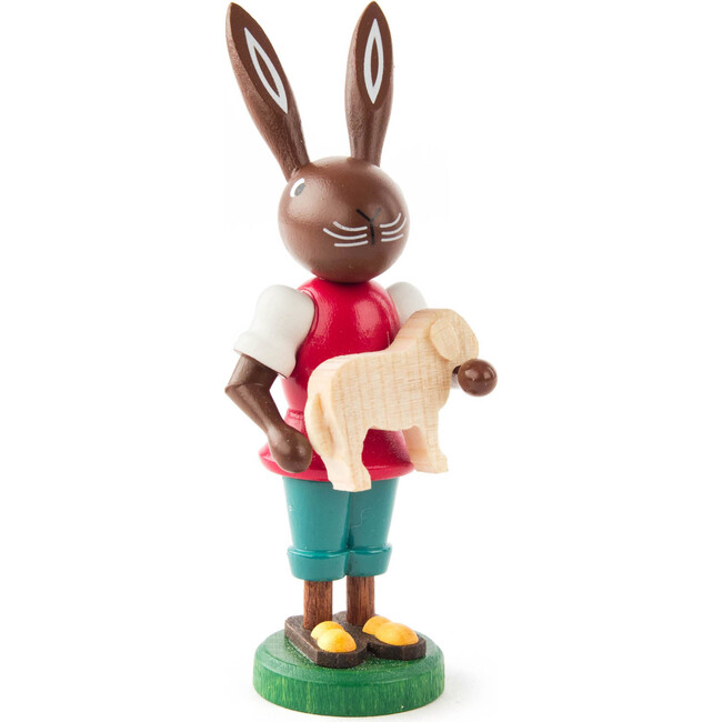 Easter Figure, Rabbit With Lamb