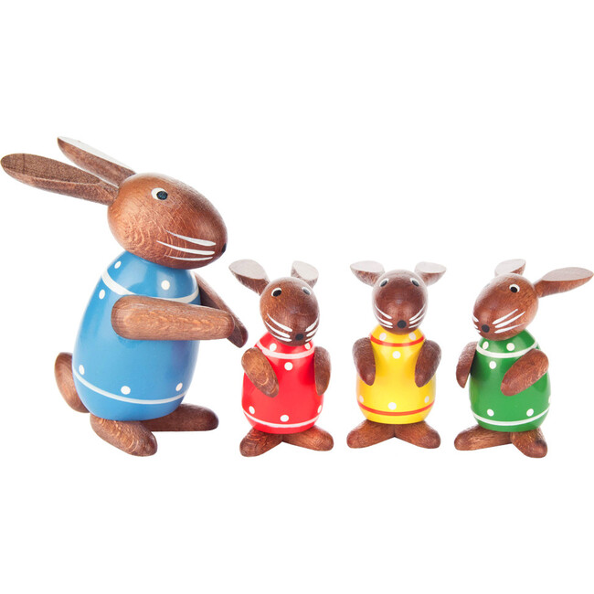 Easter Figures, Rabbit Family