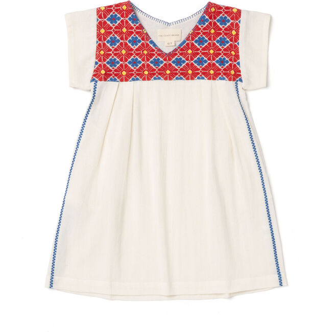 Hanalei Dress Girls, Red/Yellow/Blue - The Coast Brand Dresses | Maisonette