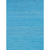 Solid Grasscloth Wallpaper, Bright Blue - Wallpaper - 3
