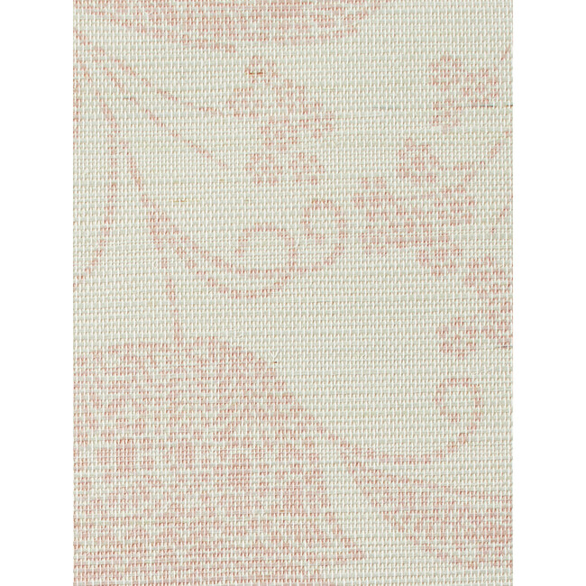 Eleanor Rigby Grasscloth Wallpaper, Shell