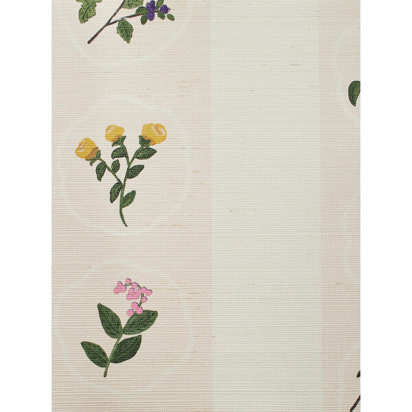 Montaigne Stripe Grasscloth Wallpaper, Peach - WallShoppe Mirrors ...