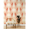 Nathan Turner Belafonte Palm Grasscloth Wallpaper, Flame - Wallpaper - 2