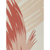 Nathan Turner Belafonte Palm Grasscloth Wallpaper, Flame - Wallpaper - 3