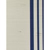 Nathan Turner Yorkshire Stripe Grasscloth Wallpaper, Navy - Wallpaper - 3