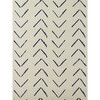 Nathan Turner Arrows Grasscloth Wallpaper, Navy - Wallpaper - 1 - thumbnail