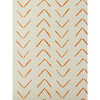 Nathan Turner Arrows Grasscloth Wallpaper, Terracotta - Wallpaper - 1 - thumbnail