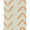 Nathan Turner Arrows Grasscloth Wallpaper, Terracotta - Wallpaper - 3