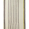 Nathan Turner Two-Tone Stripe Grasscloth Wallpaper, Daffodil/Terracotta - Wallpaper - 1 - thumbnail