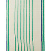 Nathan Turner Two-Tone Stripe Grasscloth Wallpaper, Green/Blue - Wallpaper - 1 - thumbnail