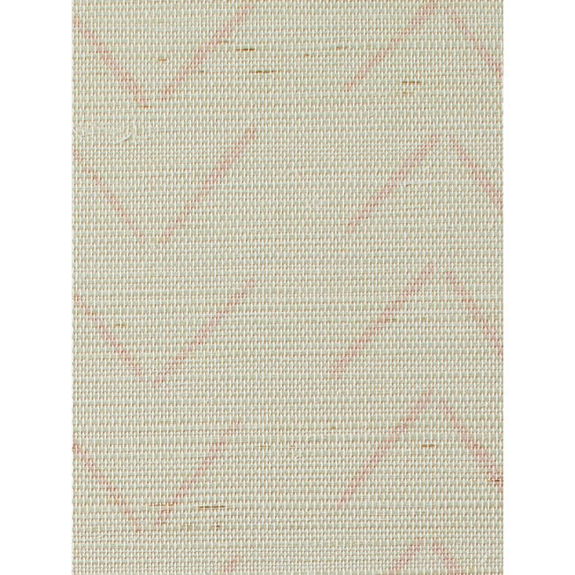 Nathan Turner Arrows Grasscloth Wallpaper, Pink - Wallpaper - 3