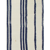 Nathan Turner Painted Stripes Grasscloth Wallpaper, Navy - Wallpaper - 3