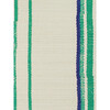 Nathan Turner Two-Tone Stripe Grasscloth Wallpaper, Green/Blue - Wallpaper - 3