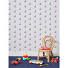 Fisher Price Patch Pony Stripe Traditional Wallpaper, White - Wallpaper - 2