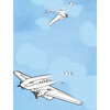 Fisher Price Vintage Toy Airplane Removable Wallpaper, White - Wallpaper - 3
