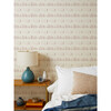 Nathan Turner Stitch Grasscloth Wallpaper, Rust - Wallpaper - 2
