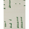 Nathan Turner Stitch Grasscloth Wallpaper, Green - Wallpaper - 3