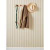 Ojai Stripe Grasscloth Wallpaper, Iced Chai - Wallpaper - 2