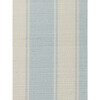 Ojai Stripe Grasscloth Wallpaper, Baby Blue - Wallpaper - 3