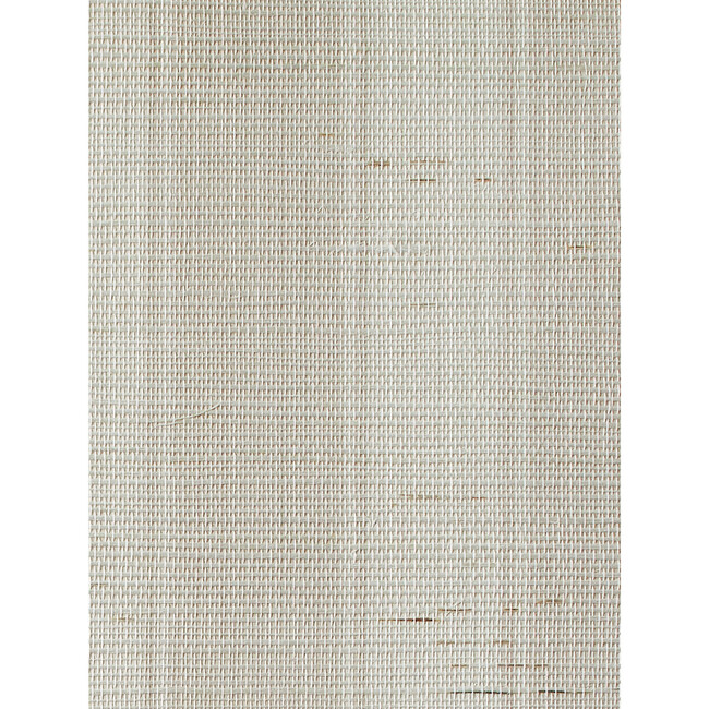 Ojai Stripe Grasscloth Wallpaper, Iced Chai - Wallpaper - 3