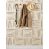 Watercolor Weave Large Grasscloth Wallpaper, Taupe - Wallpaper - 2