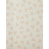 Scattered Hearts Grasscloth Wallpaper, Pink/White - Wallpaper - 1 - thumbnail