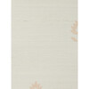 Block Print Grasscloth Wallpaper, Pink/White - Wallpaper - 3