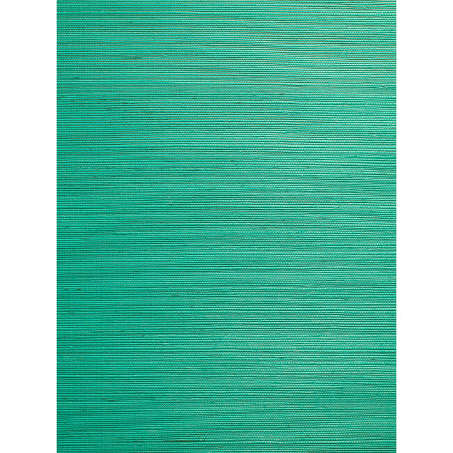 Solid Grasscloth Wallpaper, Green
