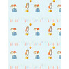 Fisher Price Elephant Circus Traditional Wallpaper, Sky - Wallpaper - 1 - thumbnail