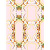 Fisher Price Circus Horse Arc Traditional Wallpaper, Pink - Wallpaper - 3