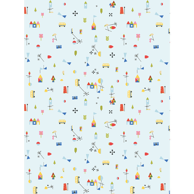 Fisher Price Land Removable Wallpaper, Sky