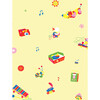 Fisher Price Toy Toss Spaced Removable Wallpaper, Yellow - Wallpaper - 1 - thumbnail