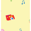 Fisher Price Toy Toss Spaced Removable Wallpaper, Yellow - Wallpaper - 3