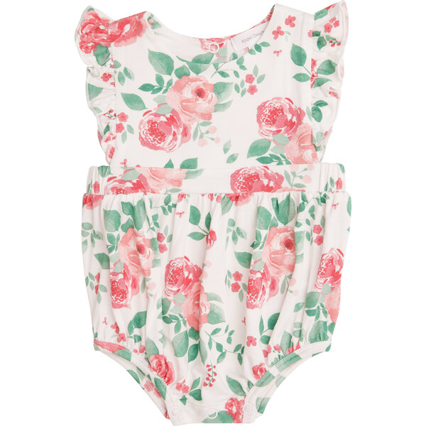 Angel Dear Flamingos Ric-Rac Ruffle Sunsuit main image 0