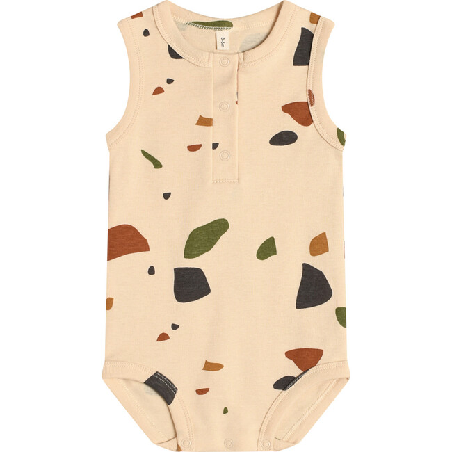 Terrazzo Sleeveless Bodysuit - Onesies - 1