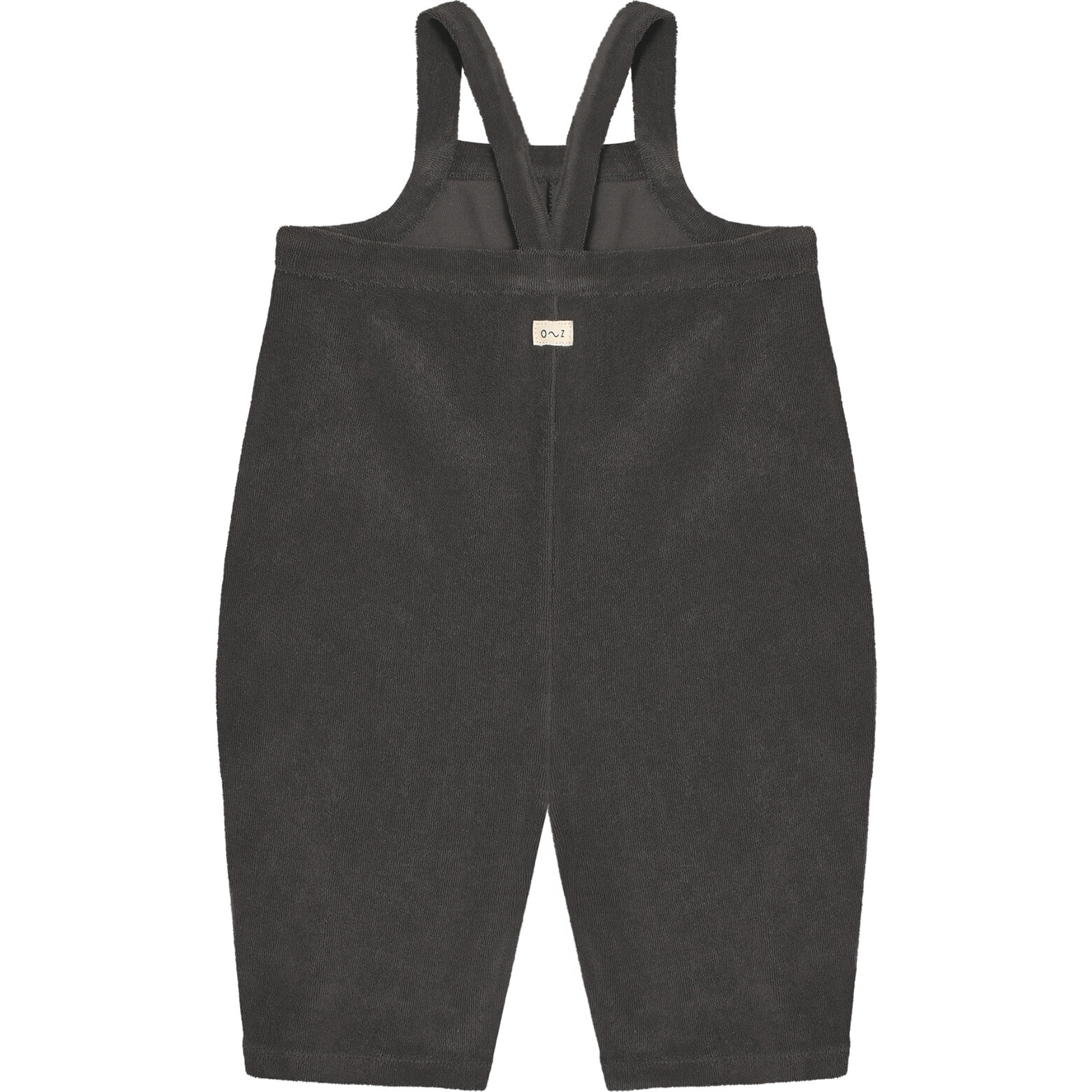 Shadow Terry Cropped Dungarees - Organic Zoo Pants | Maisonette