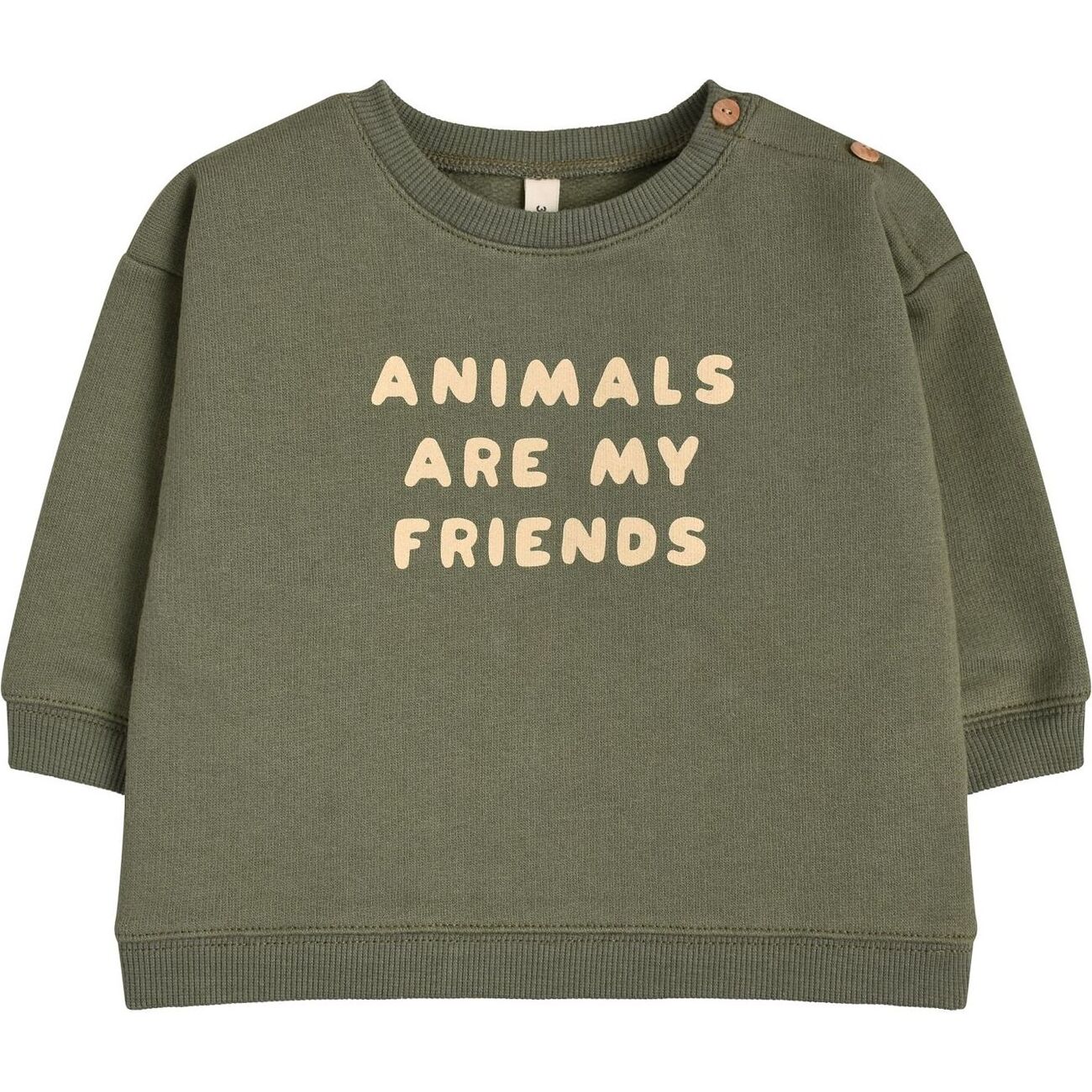 Animals Are My Friends Sweatshirt - Organic Zoo Tops | Maisonette