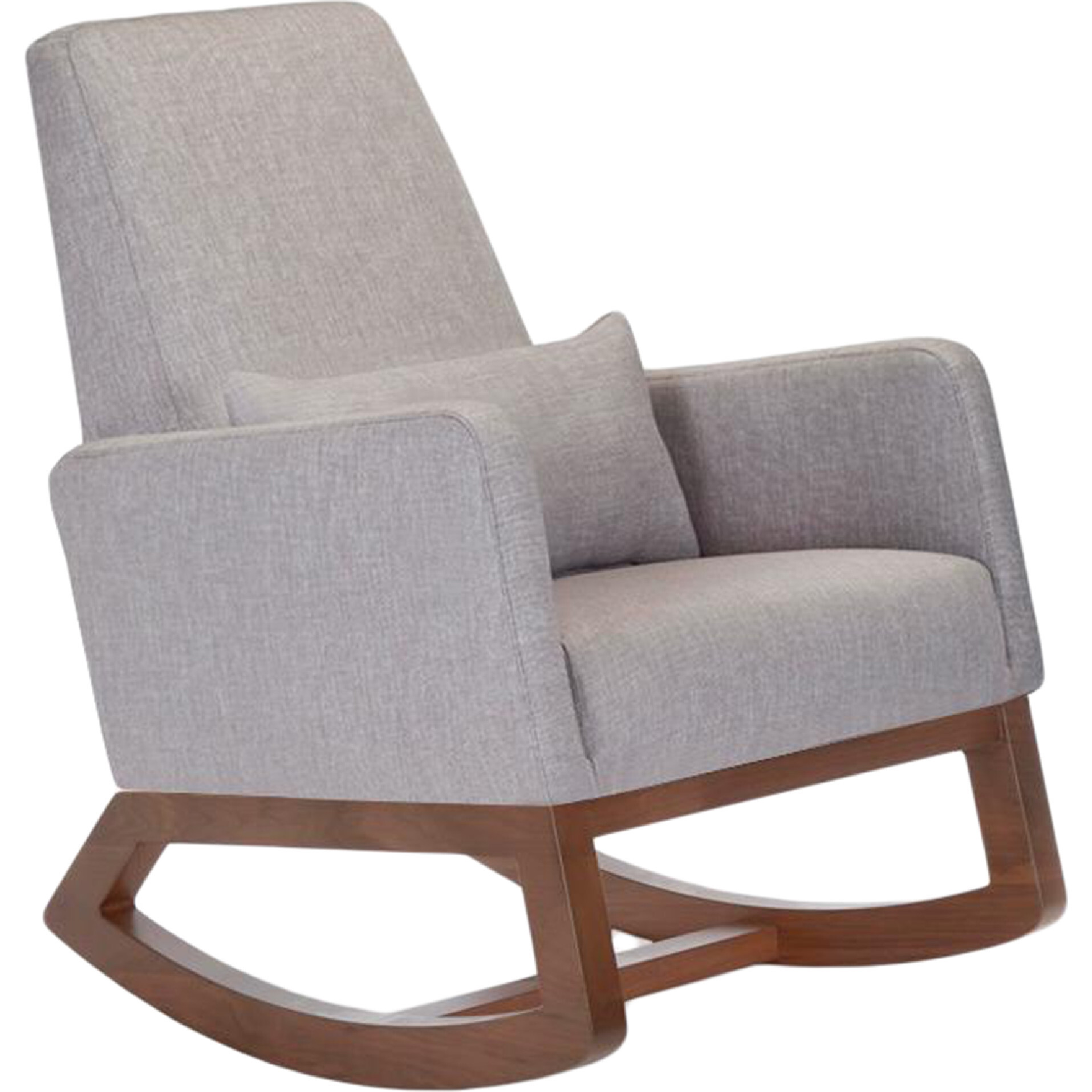 Joya Rocker, Walnut Frame - Nursery Chairs - 1