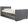 Dorma Day Bed with Trundle, Walnut Frame - Beds - 3 - thumbnail