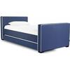 Dorma Day Bed with Trundle, Walnut Frame - Beds - 7 - thumbnail