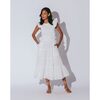 Women's Emmy Midi Dress, White - Dresses - 3