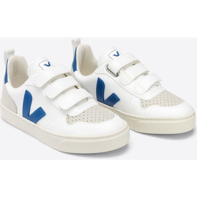 V-10 Velcro Sneakers Blue, White - Sneakers - 2