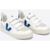 V-10 Velcro Sneakers Blue, White - Sneakers - 2