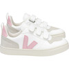 V-10 Velcro Sneakers Pink, White - Sneakers - 1 - thumbnail
