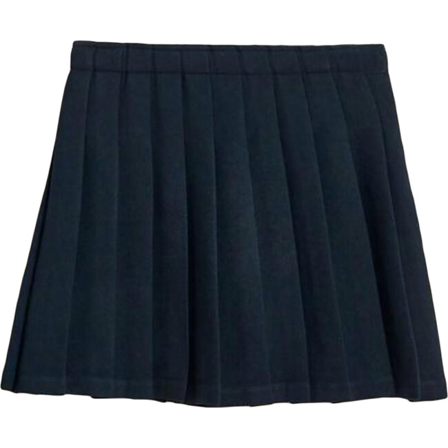 Plissé Asra Skirt, Navy - Dresses - 1