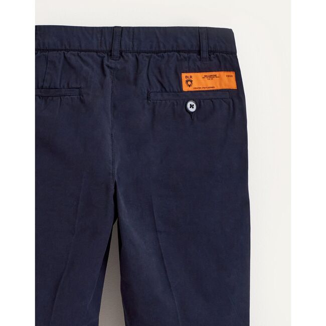 Chino Isac Trousers, Navy - Pants - 5