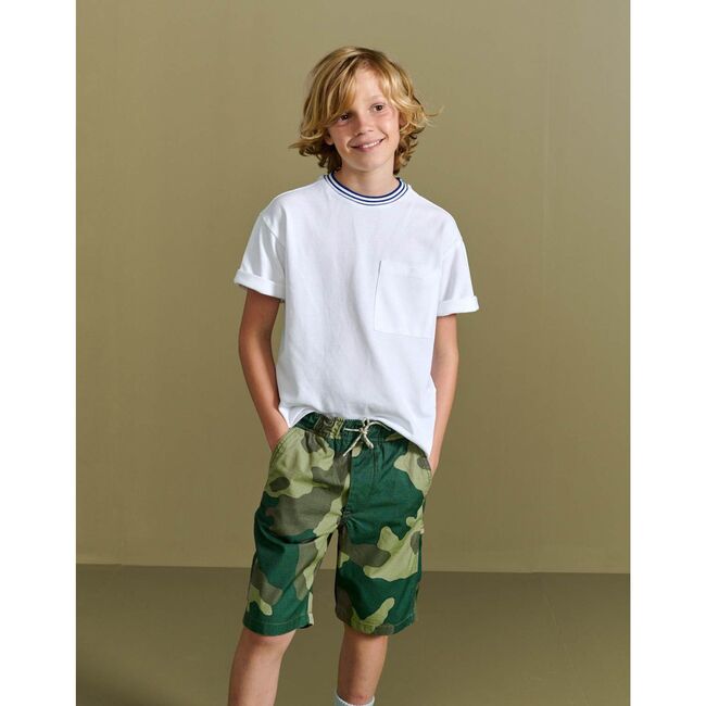 Printer Camo Bermuda Shorts, Multi - Shorts - 2