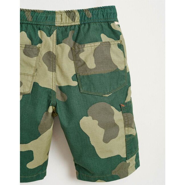Printer Camo Bermuda Shorts, Multi - Shorts - 3