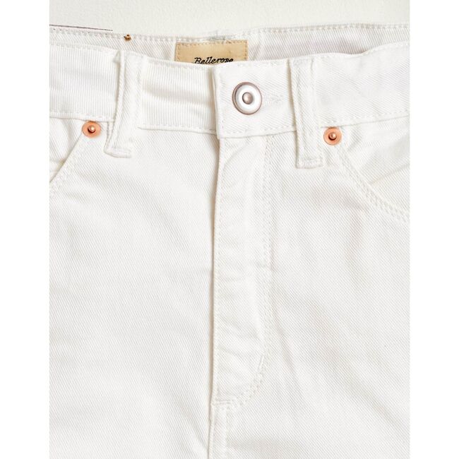 High Wasted Shorts, Ecru